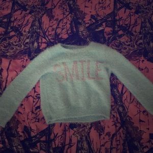 A nice fluffy kids SMILE shirt